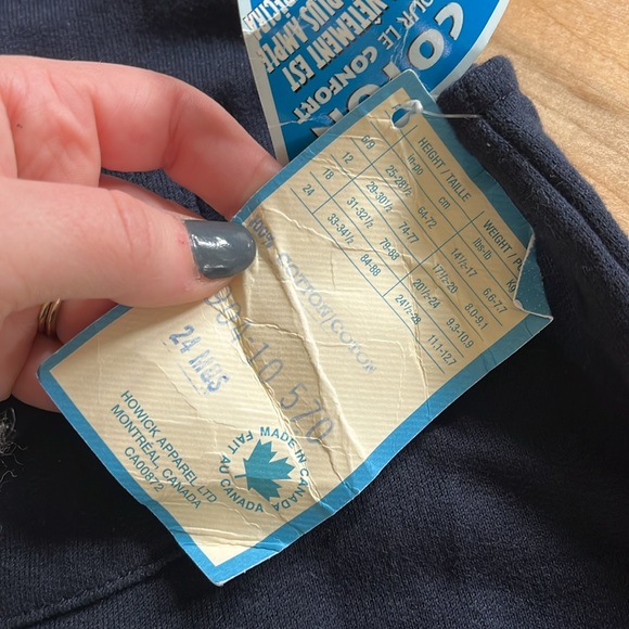 Vintage Oshkosh “jungle jeep” knit overalls 24 months - Picture 2 of 3